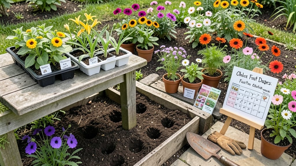 When Should You Plant Flowers in Ohio: Last Frost Dates by Zone & Variety