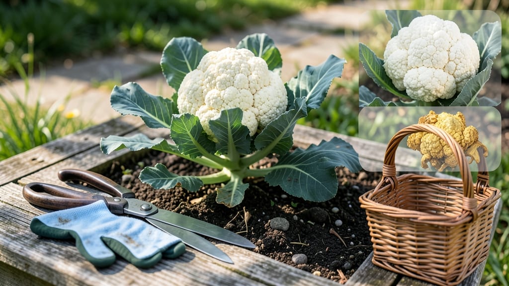 When to Pick Cauliflower: Curd Color and Size Checklist for Perfect Harvest