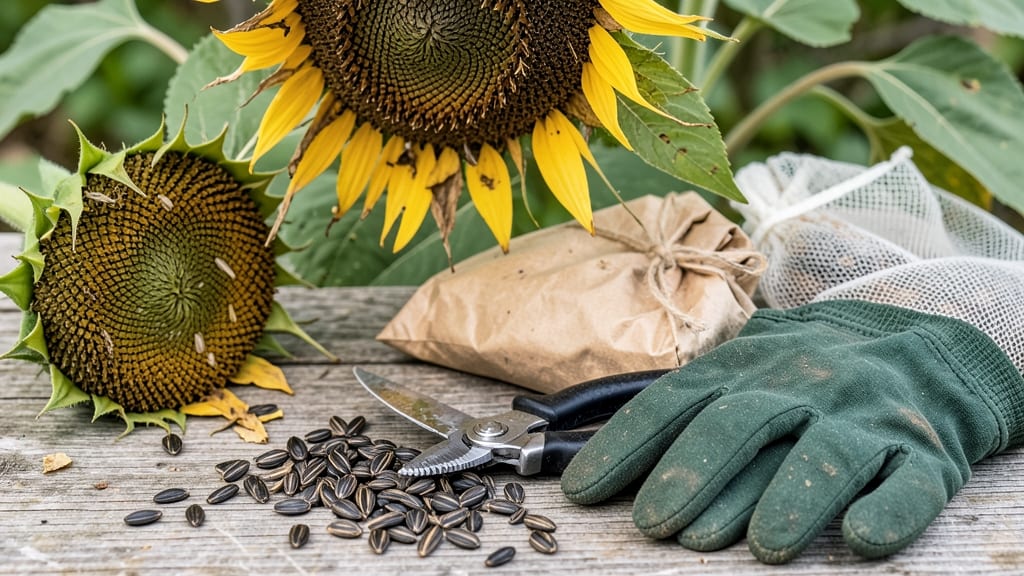 How to Know When to Harvest Sunflower Seeds: 3 Visual Cues for Perfect Ripeness