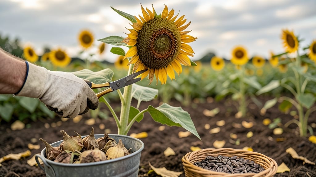 When to Cut Sunflower Heads: 3 Key Signs to Save Seeds for Next Year