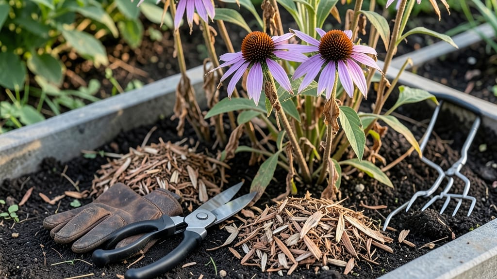 How to Winterize Coneflowers: Cut Back and Mulch for Next Year’s Blooms
