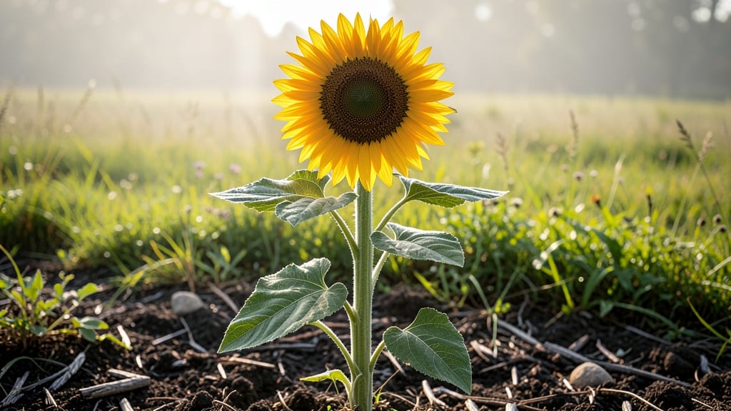 Mongolian Giant Sunflower Height: Sturdy Stems Reach 12-15 Feet With Proper Spacing