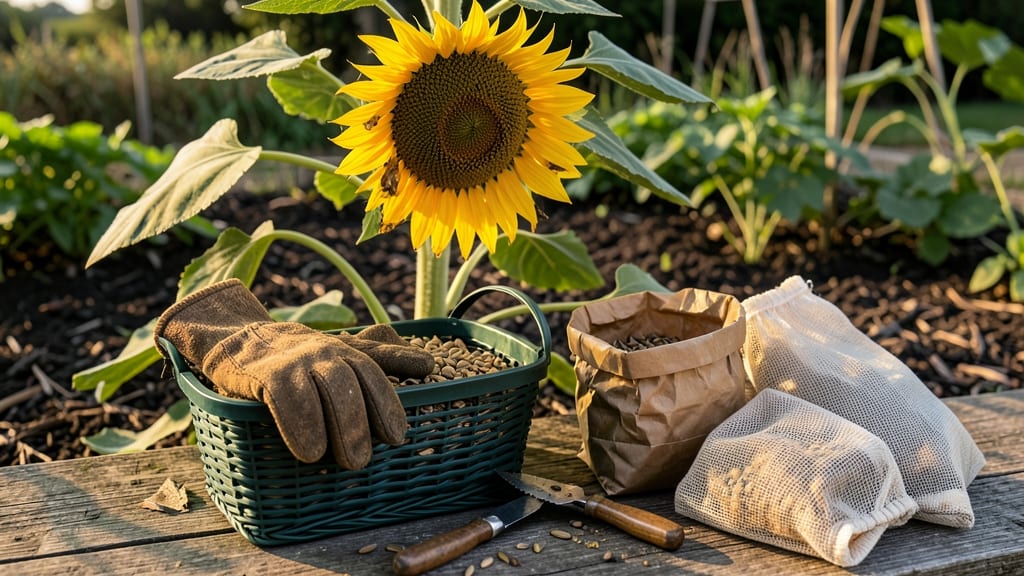 When to Pick Sunflower Seeds: Harvest Before Rattle for Maximum Viability