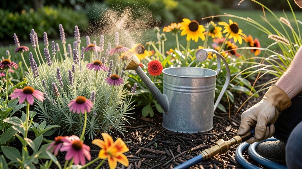 Best Time to Water Flower Beds: Early Morning Secrets for Maximum Root Growth